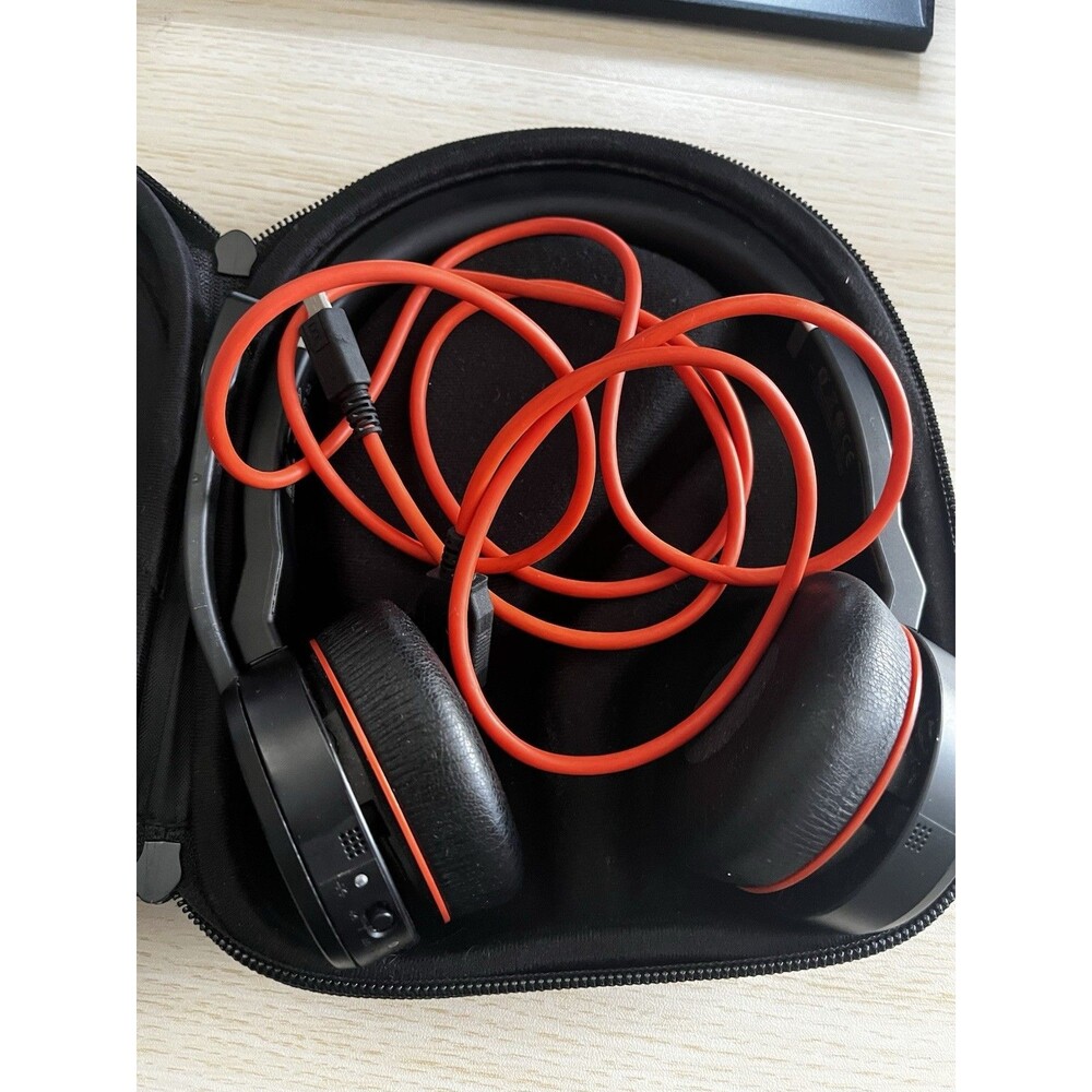 Jabra Evolve 75 Wireless Bluetooth Headset HSC040W w/cable and original case